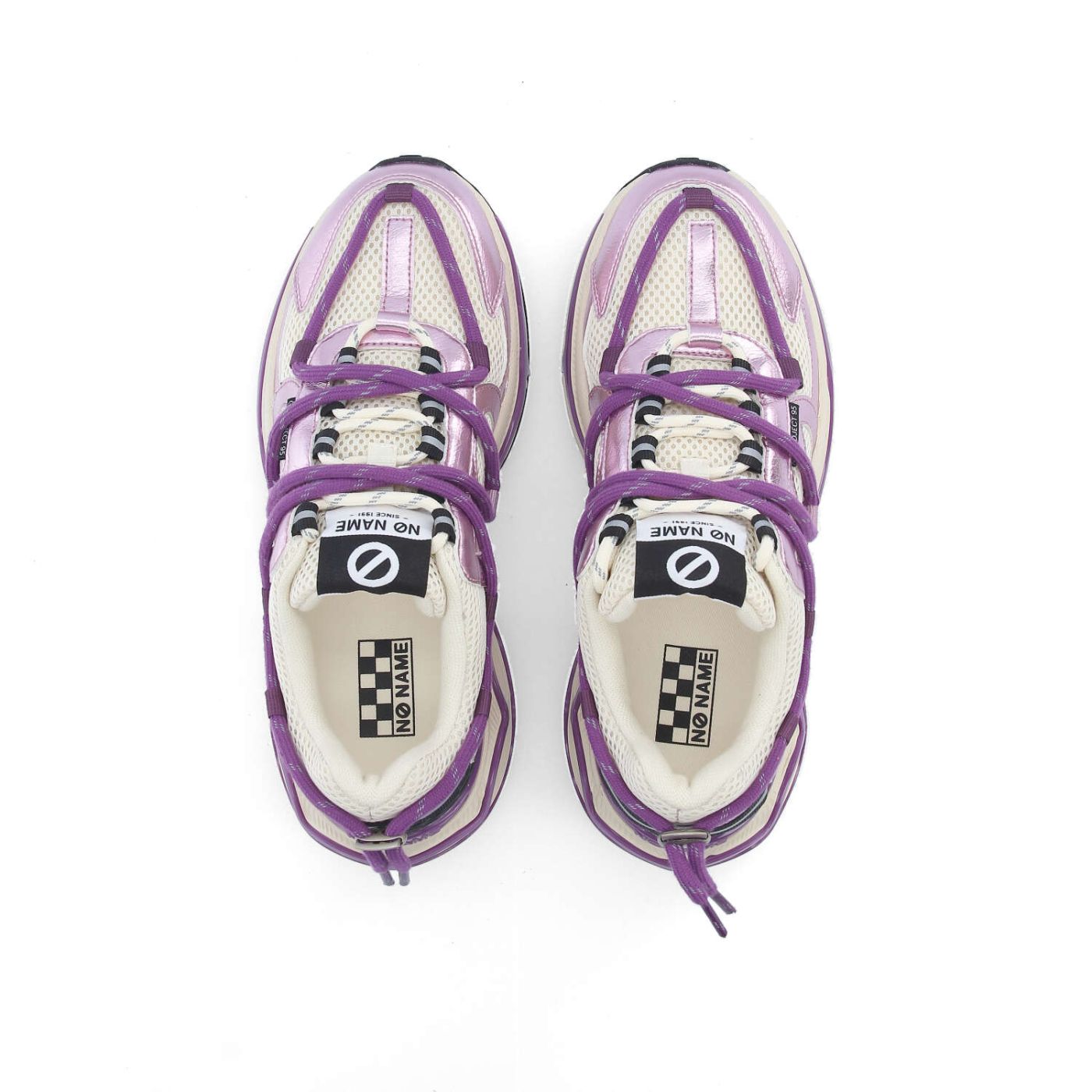 WILLO RUNNER W - MESH/METAL - BEIGE/LILAS